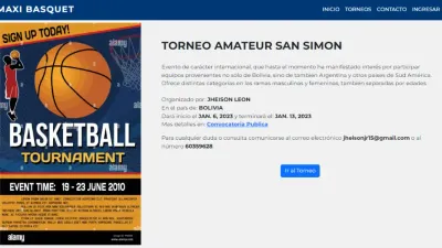 Maxi Basquet - Basketball Team Management