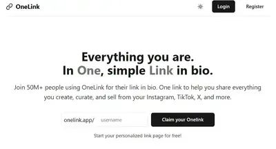 OneLink - Personal Link-sharing Platform